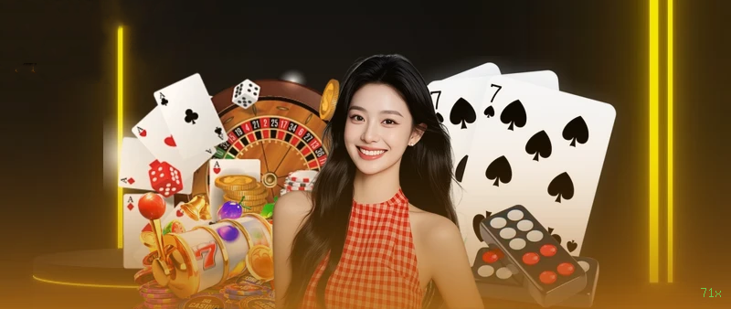 Roleta e blackjack 71x