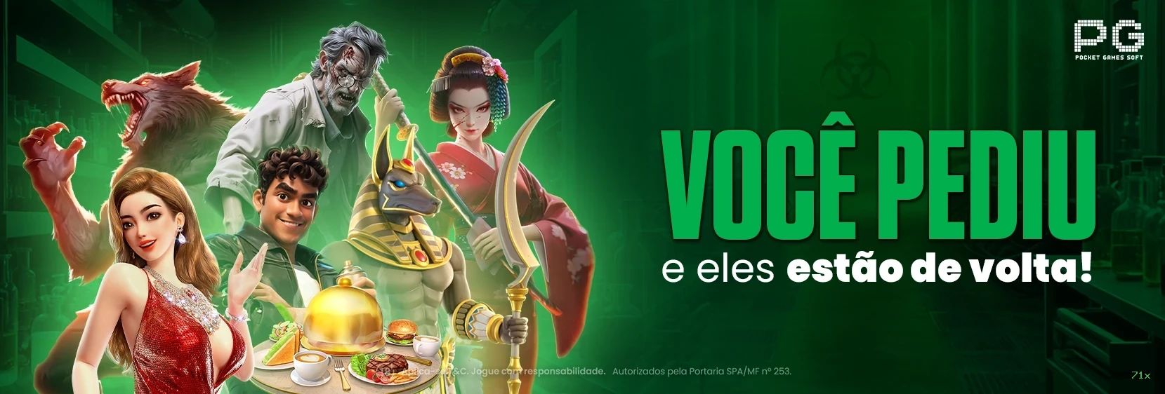 Bônus exclusivos membros VIP 71x